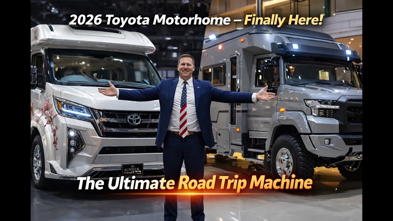 2026 Toyota Motorhome FinallySmart, Comfortable & Ready for the Open Road
