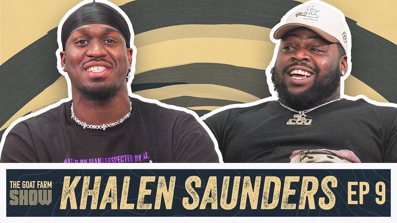 Khalen Saunders & AJ Greene Talk Saints, Chiefs Super Bowls, NFL 👀 | The G.O.A.T. Farm Show EP 9