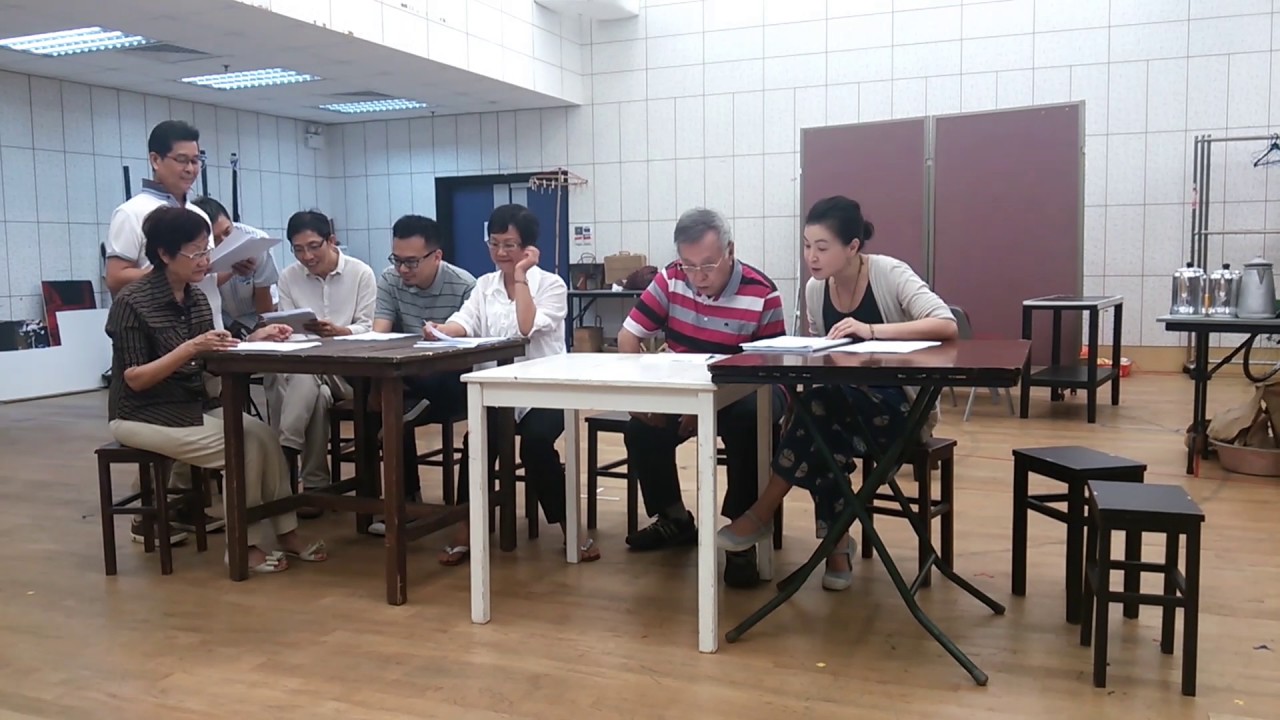 商業電台 十八樓C座舞台劇綵排之周記各成員