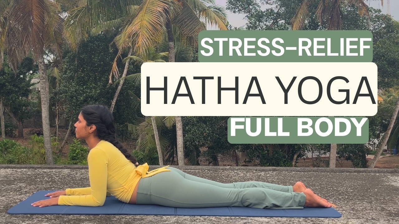 15 MIN TRADITIONAL YOGA FOR STRESS RELIEF AND ANXIETY | full body routine