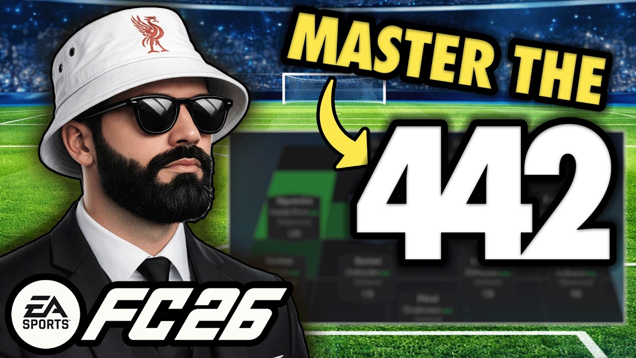 Освойте тактику 442 и выигрывайте больше матчей! FC 26 Пользовательская тактика