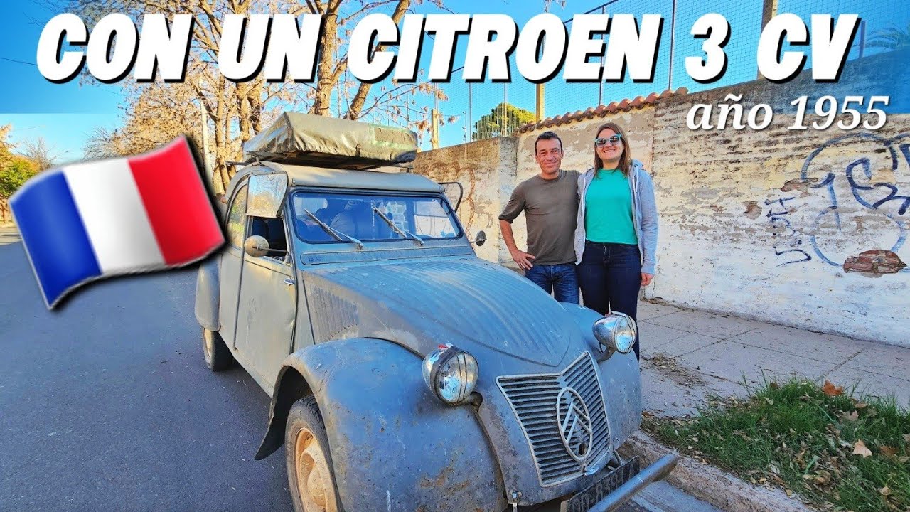 Viajar como sea ! Vinieron desde Francia hasta Argentina con su autoHome 