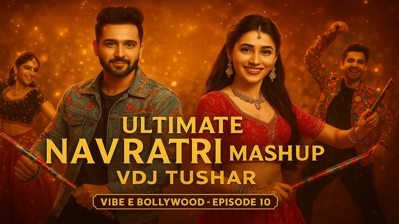 Ultimate Garba DJ Set 2025 | Nonstop Navratri Party Mix | Bollywood x Dandiya Beats | VDJ Tushar