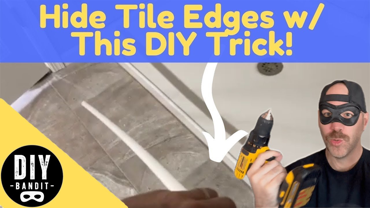 🔥 Четвертькруглая отделка из ПВХ➔ Скройте края плитки/щели своими руками в местах, подверженных в...