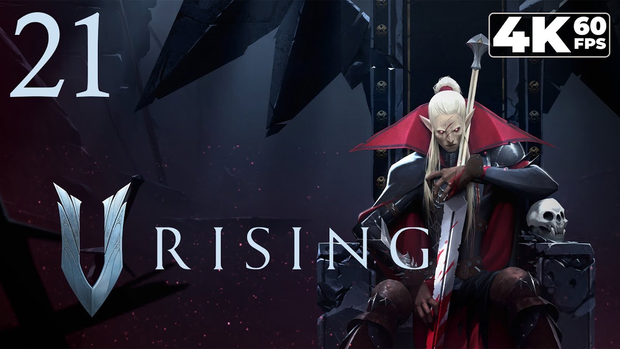 V Rising (PC) - 4K60 Playthrough Part 21 - Vincent the Frostbringer
