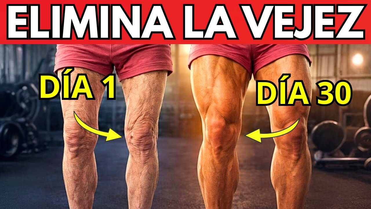 ¿Mayor de 60? Estos 3 Ejercicios son Mejores que las Sentadillas para tus Rodillas (HAZLOS AHORA)