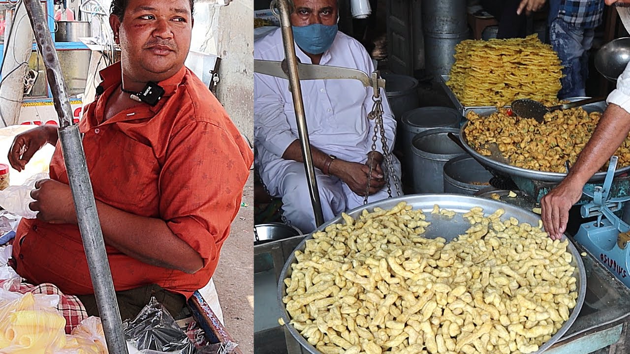 પાલીતાણા ની મોજ 😁 ગોપાલ બટેટા વાળા અને ચંદુ કાકા ના ગાંઠિયા ભજીયા  || Street food Palitana Gujarat