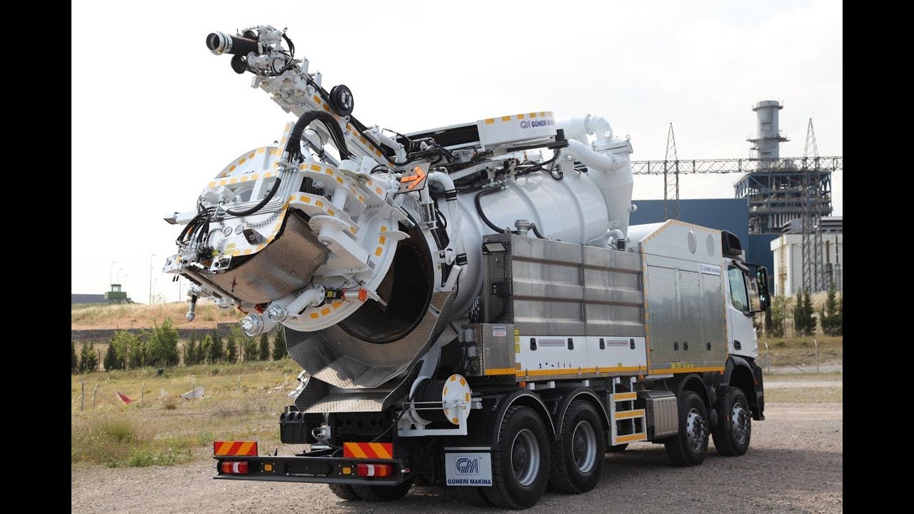 Mercedes 4151 Combined Sewer Cleaning Vehicle
