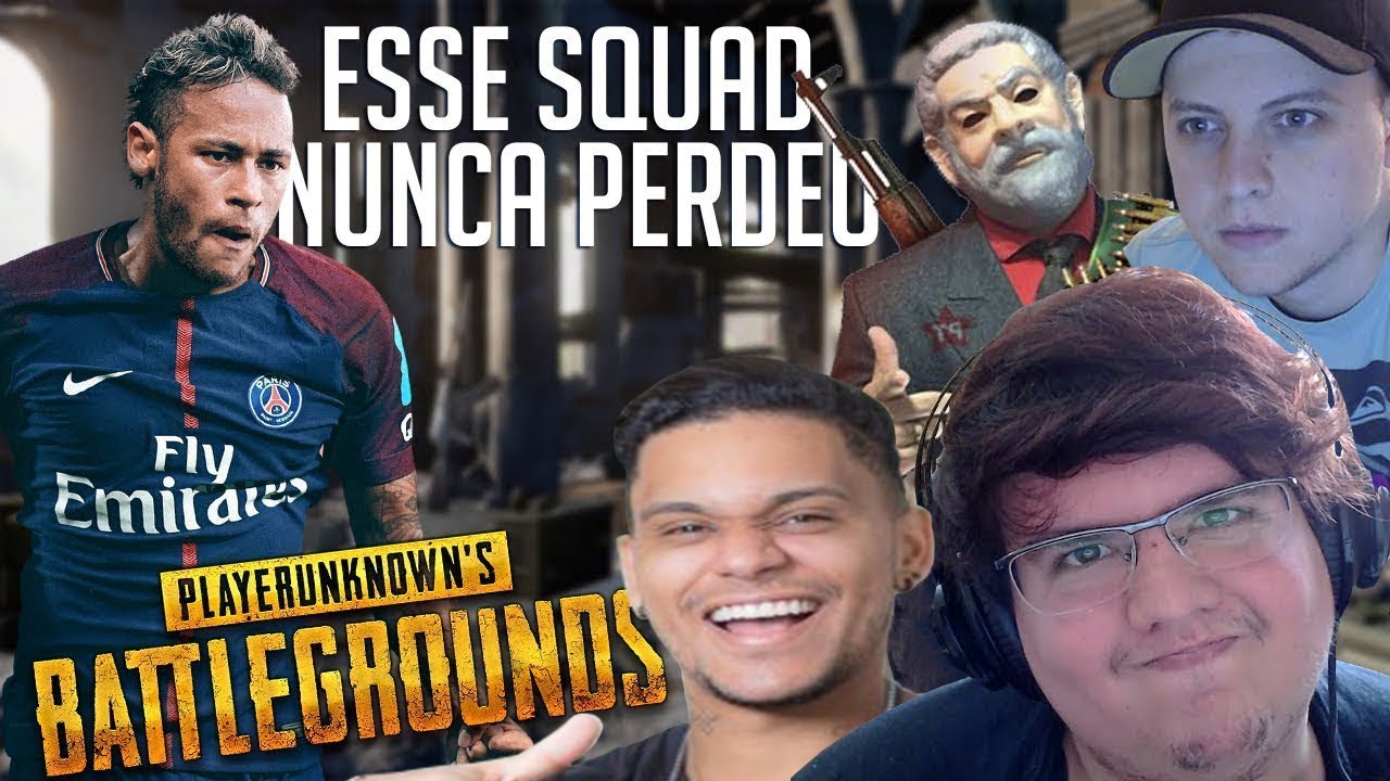 JOGAMOS BATTLEGROUNDS COM O NEYMAR!!! ft. Axt, Lula do PUB, Cris e CIA.