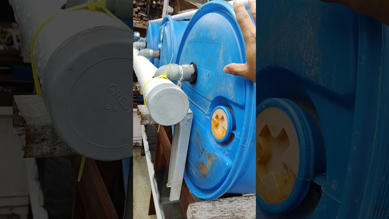 SIEVE FILTER with automatic self-cleaning filter for my RAS (Recirculating Aquaculture System)