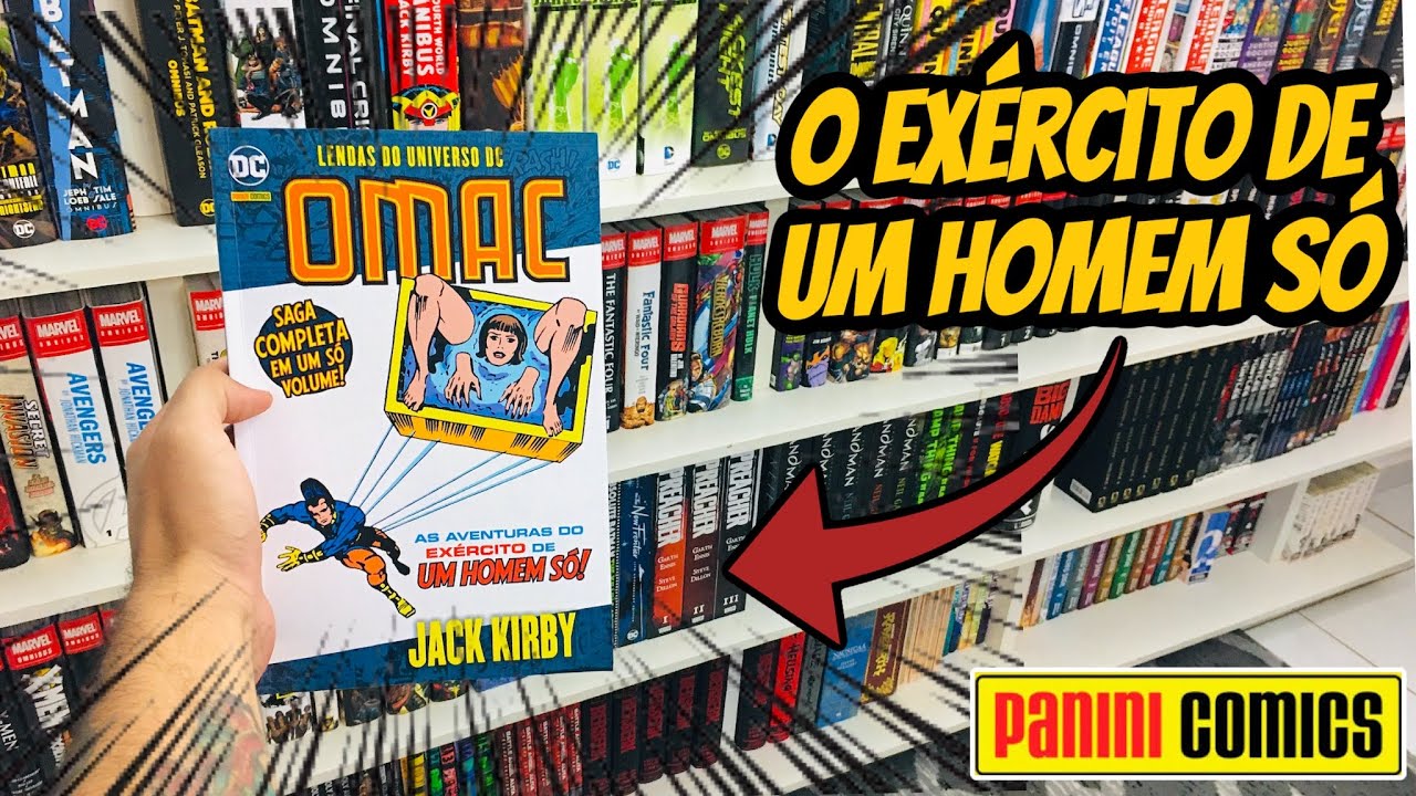 OMAC (JACK KIRBY) - PANINI COMICS: LENDAS DO UNIVERSO DC | REVIEW