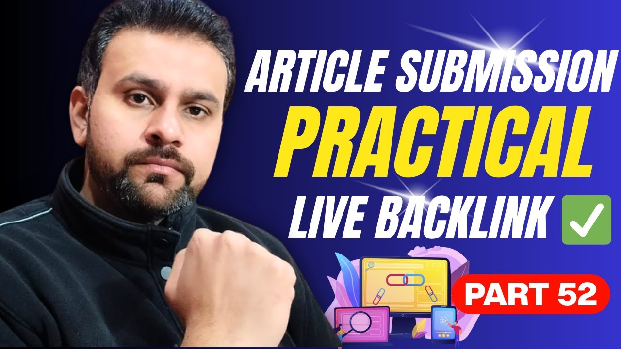 Article Submission Practical 🔥 Live Backlink Proof | Off Page SEO in Hindi | 2026 | Part 52