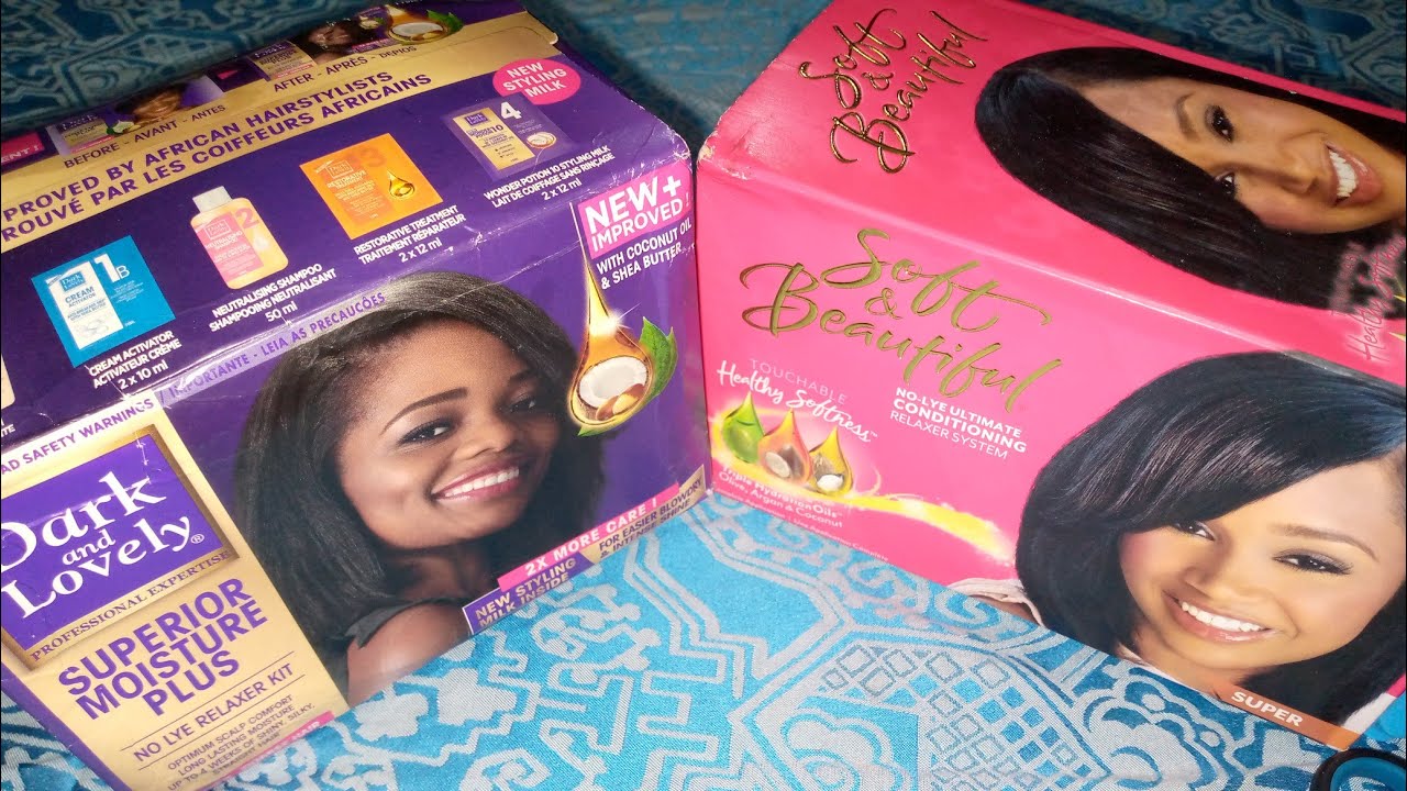 ترطيبة الشعر الجاف Dark and lovely وترطيبة Soft and Beautiful كل المعلومات باش تقدري تخدميهم فالمنزل