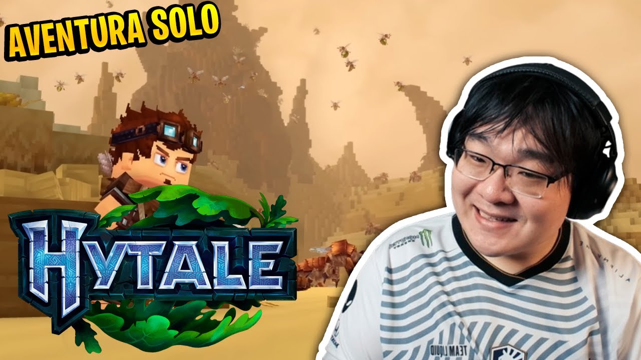CRIEI UM MUNDO SOLO NO HYTALE... Será que tem FUTURO?