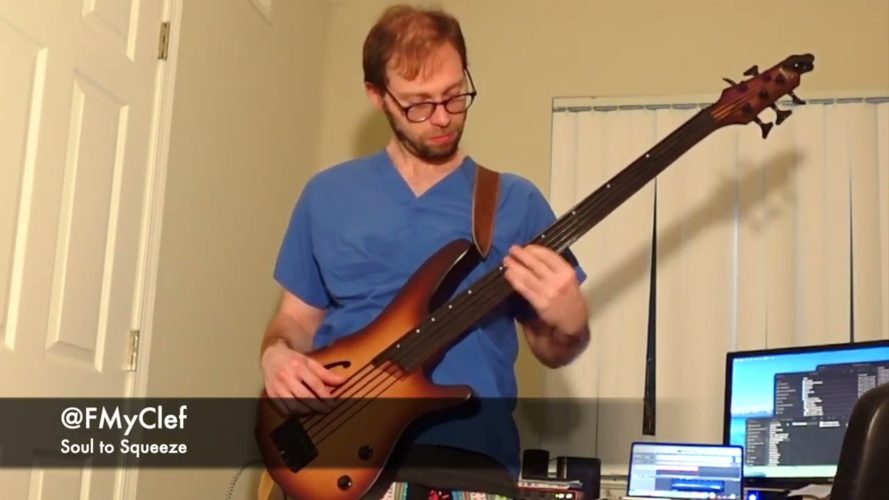 Soul to Squeeze (Fretless Bass Cover) - @RedHotChiliPeppers @FMyClef