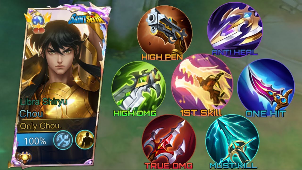 HOW TO COUNTER TANKY HEROES USING CHOU IN RANK 2026 | Mlbb Chou Best Rotation For Rank  | MLBB 
