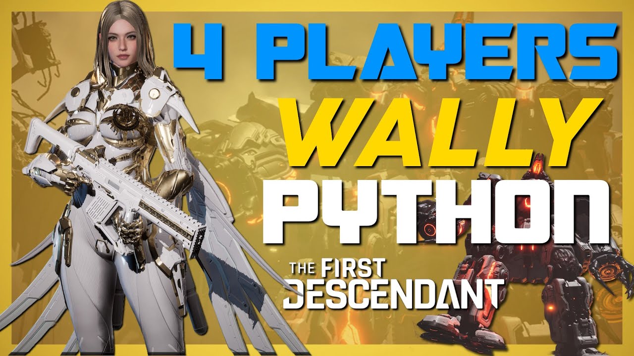 Wall Crasher 4 PLAYERS (48s) Serena Python Build | The First Descendant Season 3 Episode 2