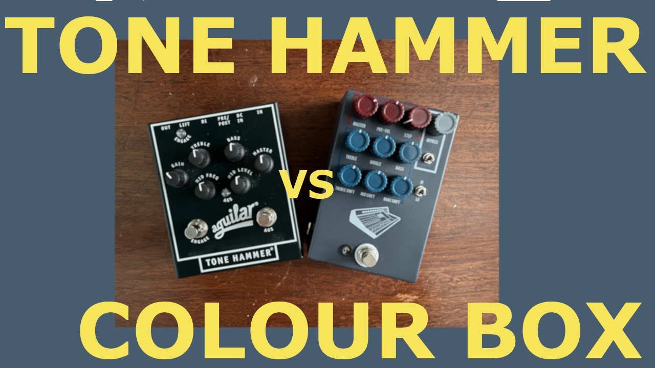 Aguilar Tone Hammer vs JHS Colour Box -- In Depth Review