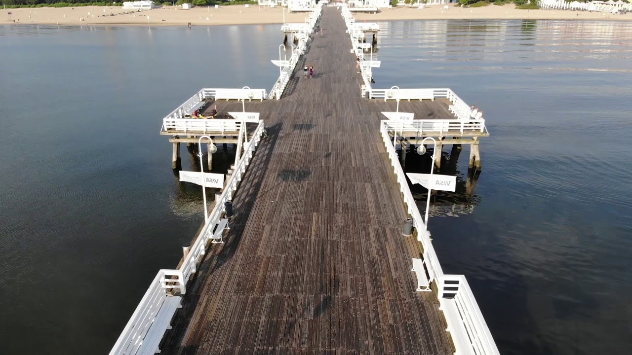 Sopot - Poland by LV with drone DJI Mavic Air