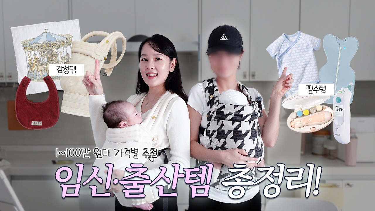 임신·출산템? 이거 보시면 고민 끝납니다. 1만 원~100만 원대까지! (예산별 베스트템 총정리😎)