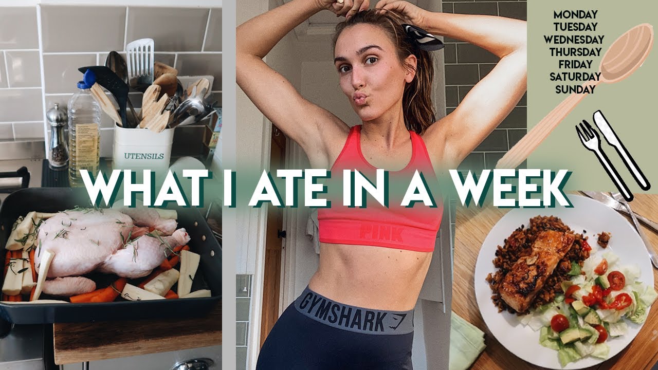 WHAT I EAT IN A WEEK - QUARANTINE MEALS | Blaise Dyer