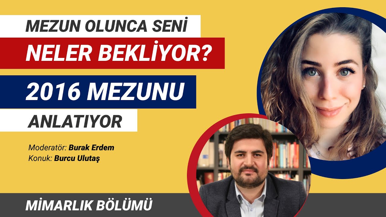 Mimarlık Bölümü | Mezun Olunca Seni Neler Bekliyor? 2016 Mezunu Anlatıyor..