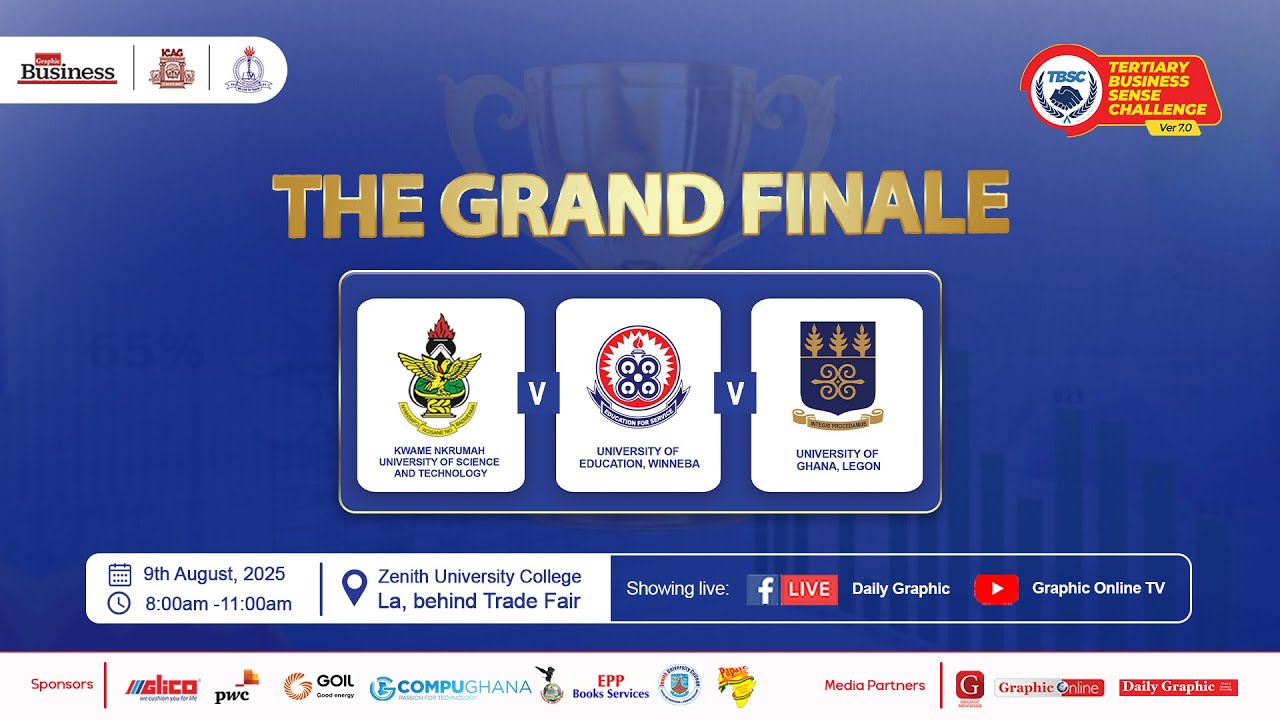Watch Live: Tertiary Business Sense Challenge Version 7.0 - Grand Finale