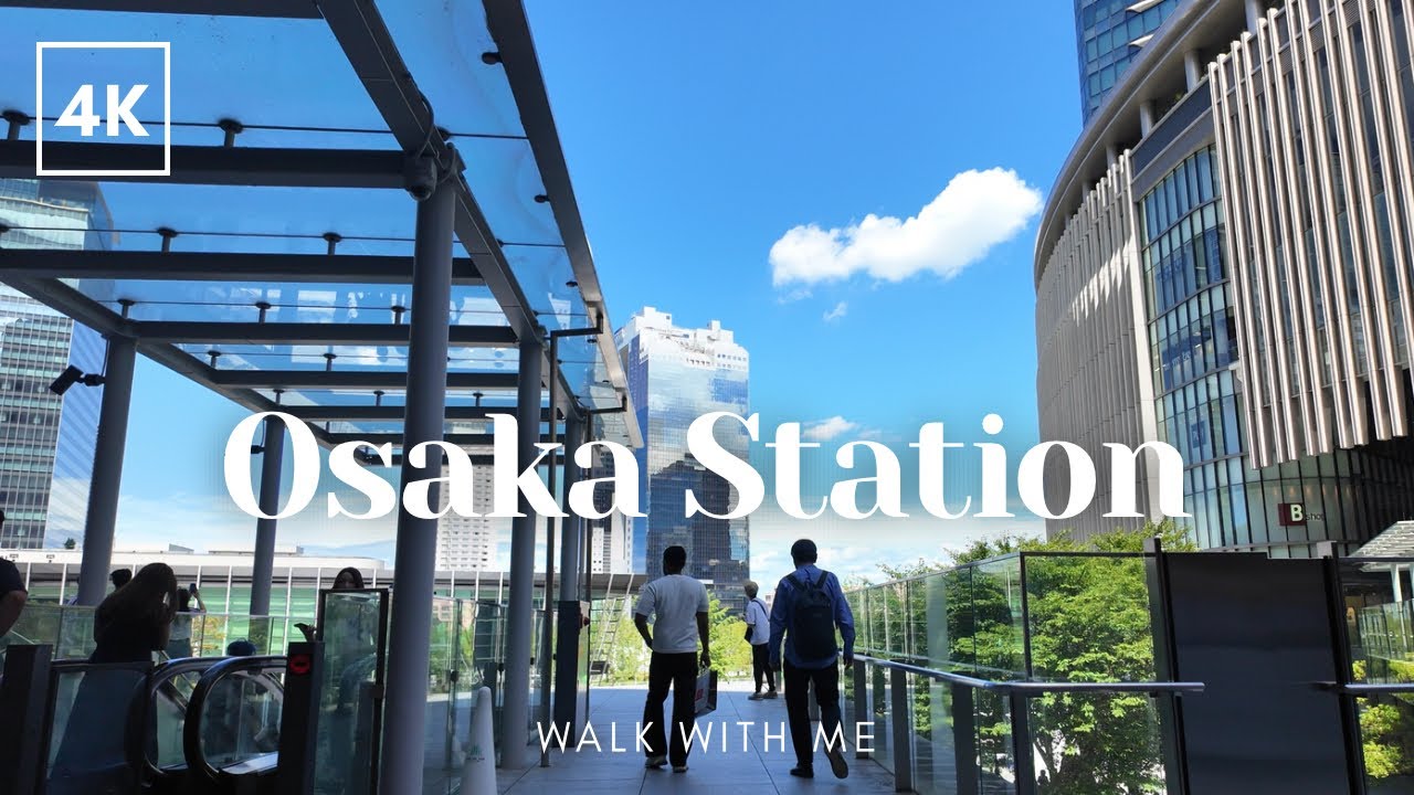 Osaka Walk | Osaka Station to Grand Front | 4K