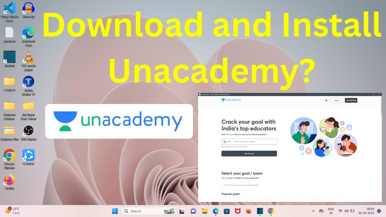 How to Download and Install Unacademy App in Windows 11?
