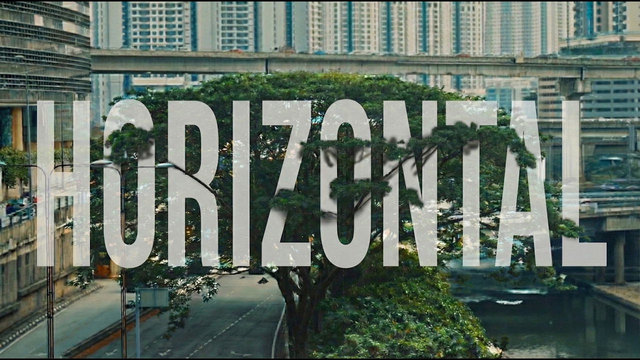 JUNGLE SEWN INTO CONCRETE: Horizontal