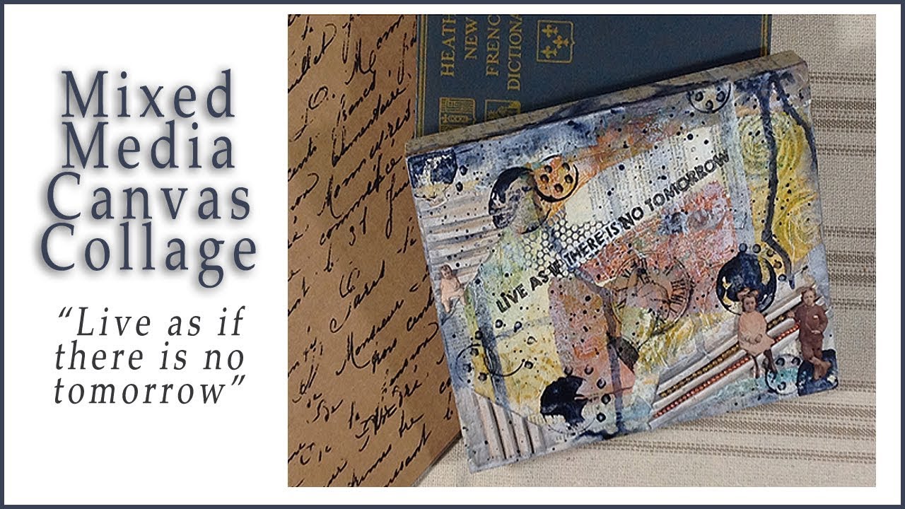 Mixed Media Collage on Canvas