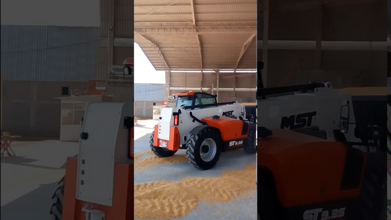 9.35 TELEHANDLER HUBUBAT YÜKLEME / 9.35 TELEHANDLER GRAIN LOADING