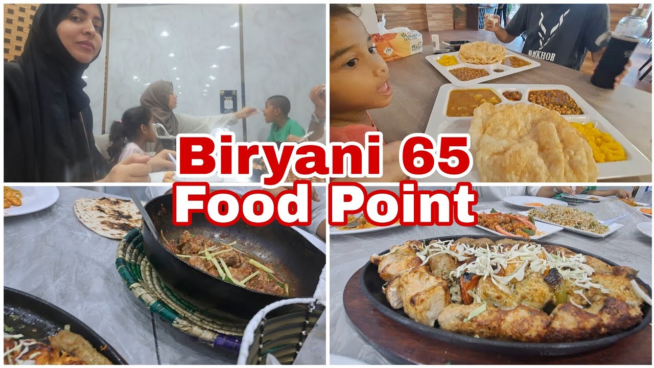 Food Point | Biryani 65 Pakistani Restaurant Riyadh Saudi Arabia | Food Vlog