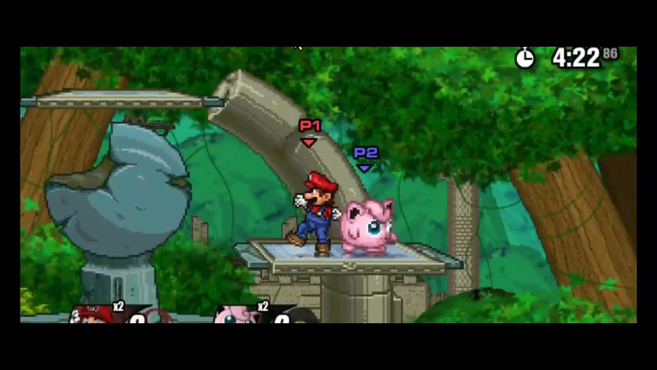 Mario vs Jigglypuff