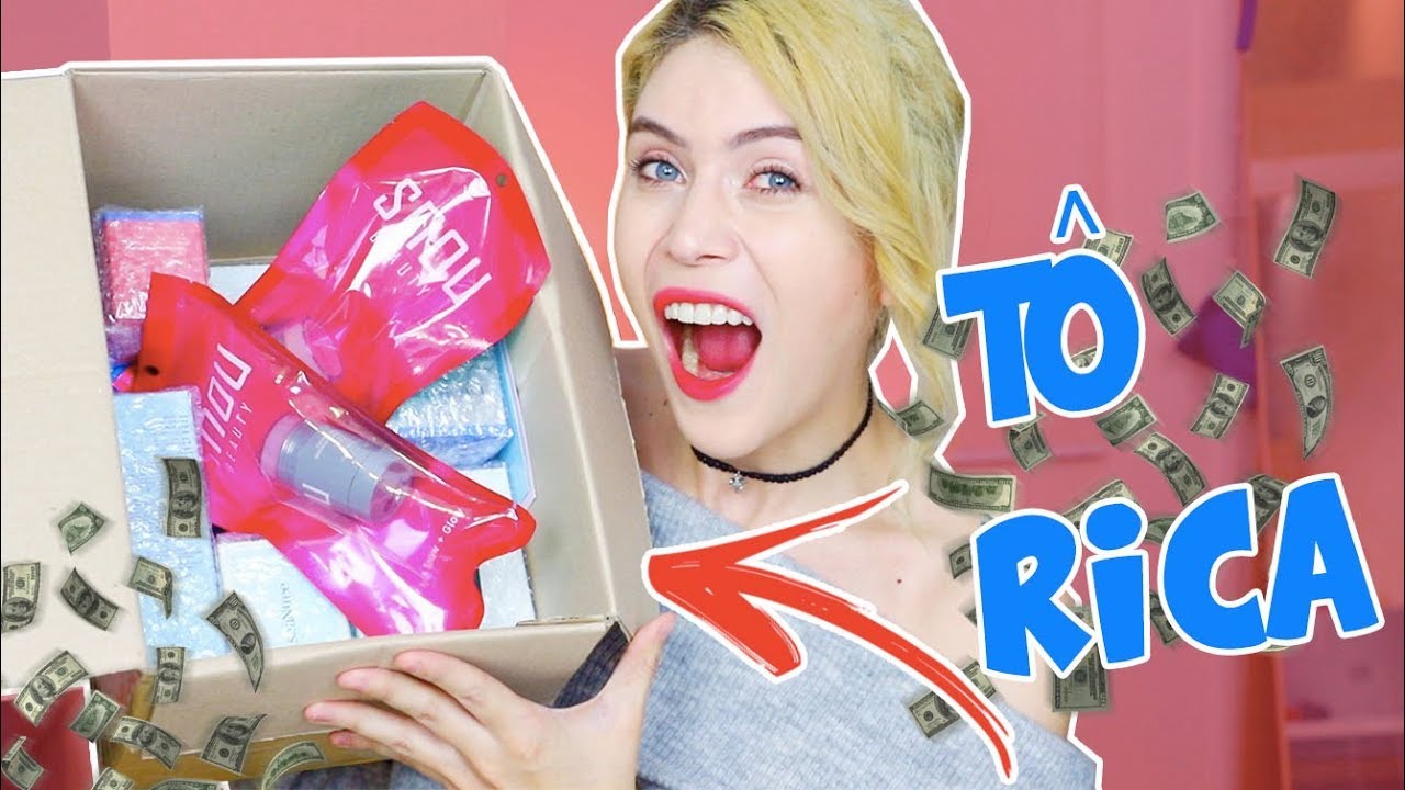 VIREI BLOGUEIRINHA RICA! ABRINDO R$1700 EM PRODUTOS COREANOS PARA O ROSTO