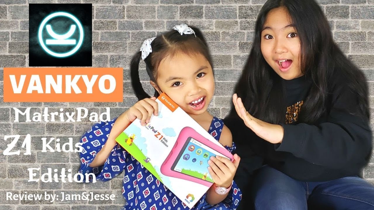 Vankyo MatrixPad Z1 Kids Edition Android Tablet   Review by  Jam&Jesse