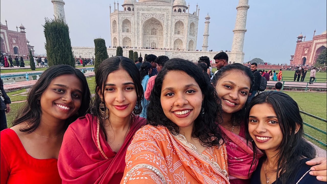 Taj Mahal😍❤️‍🔥| College IV part-2 💕