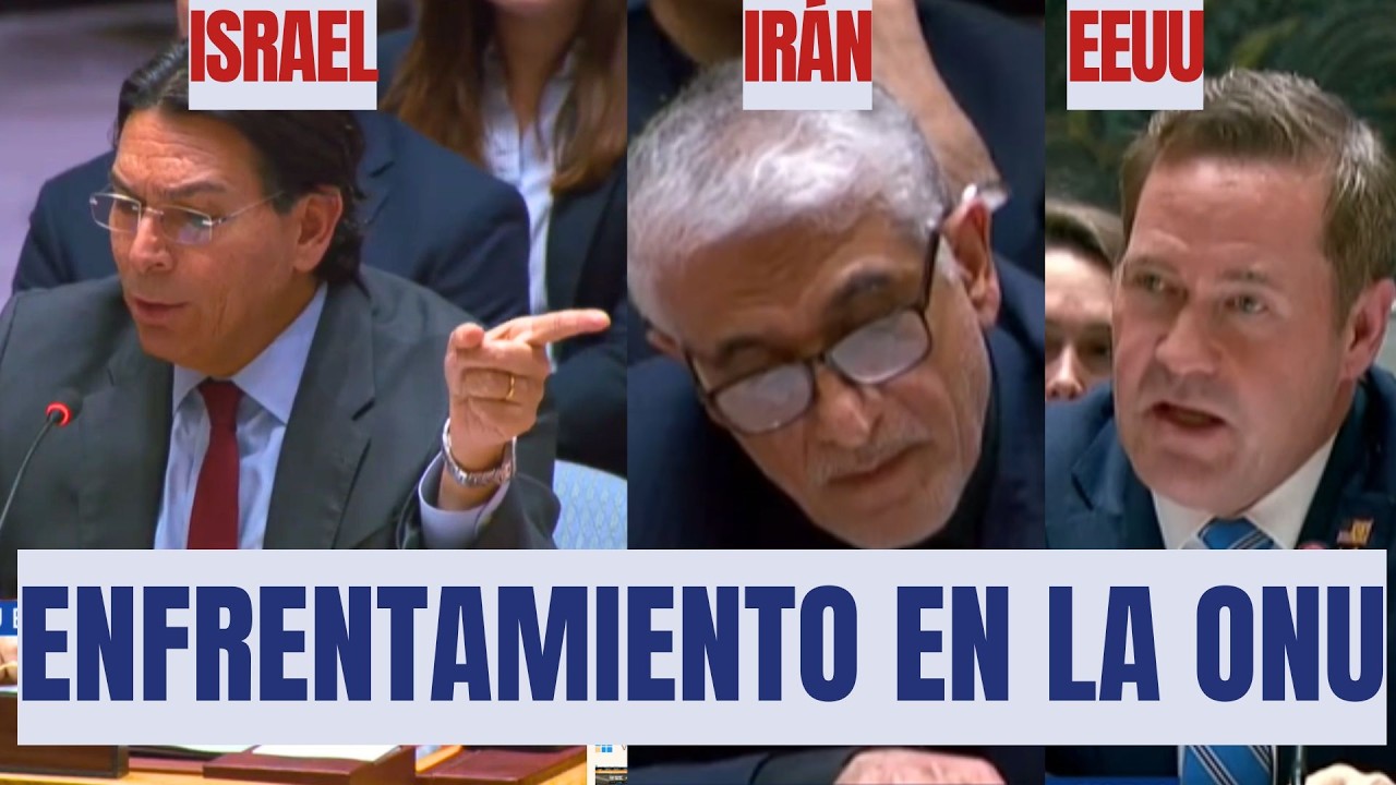 TENSIÓN MÁXIMA: Irán e Israel NUEVO enfrentamiento cara a cara en ONU tras ataques | USA EN VIVO 🔴