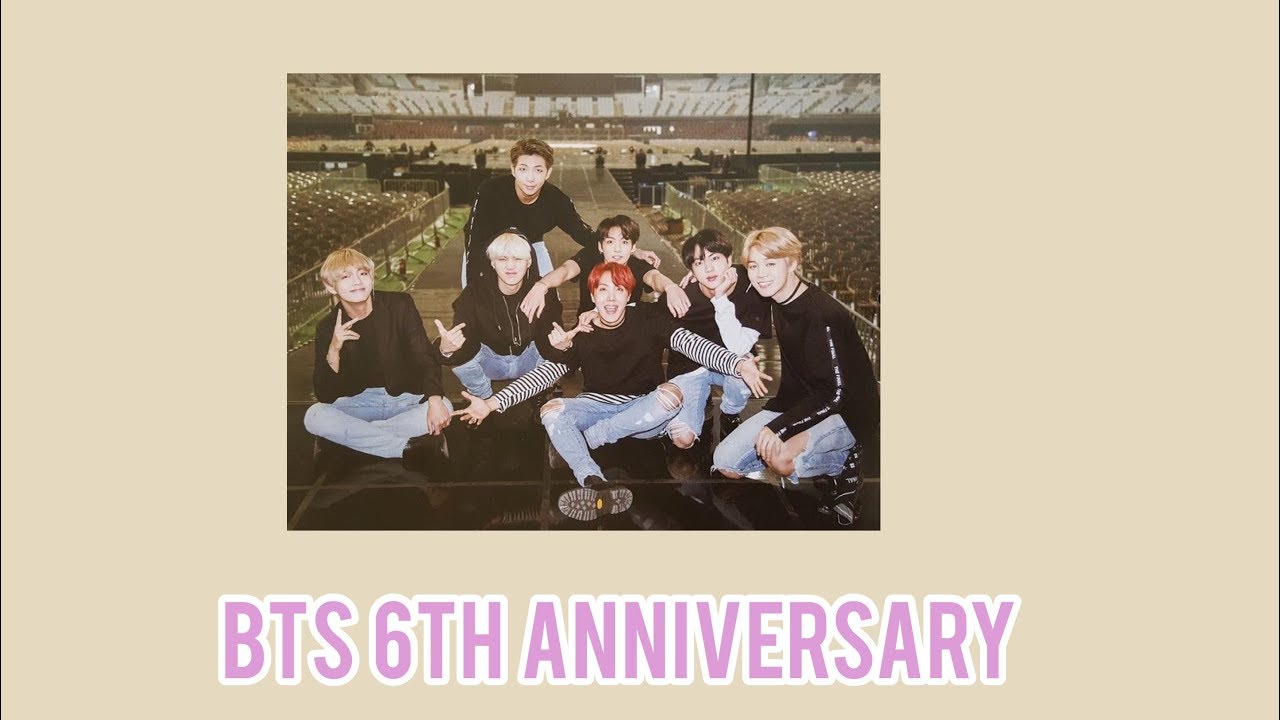BTS  6th ANNIVERSARY