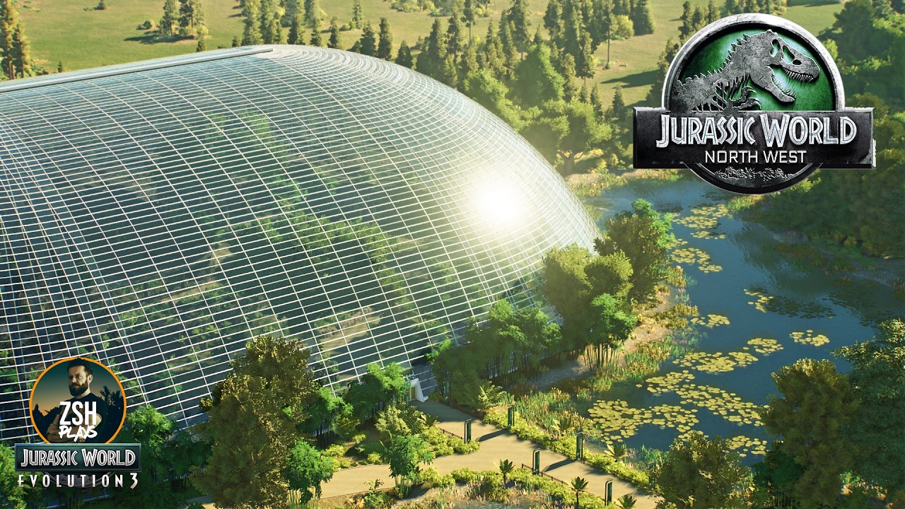 Building a Huge Tropical House in Standard Mode! | Jurassic World Evolution 3
