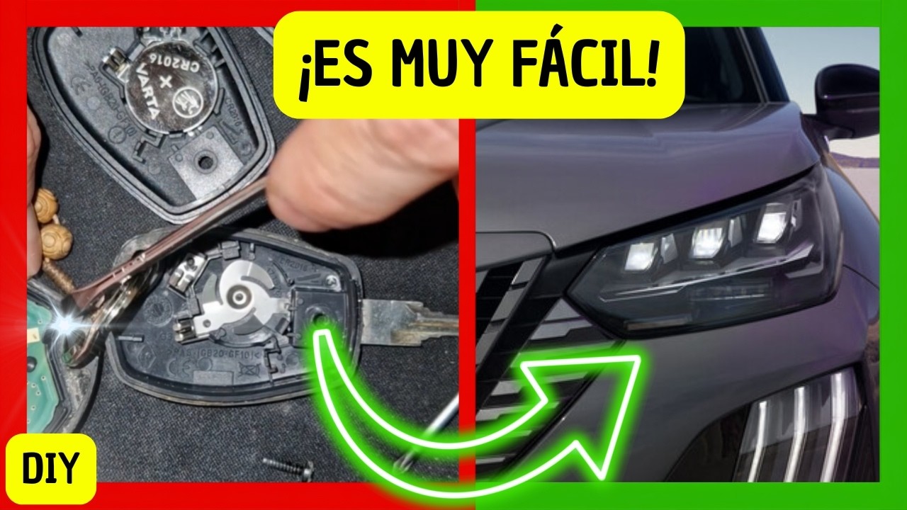 Cómo Reparar la Botonera de una Llave de Coche Fácil y Barato 🔧