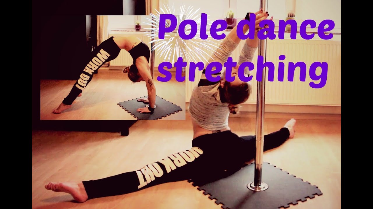Pole dance stretching-flexibilité
