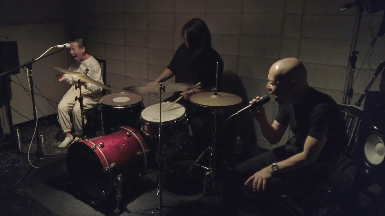 Akaihirume (voice) + Ryosuke Kiyasu (drums) + Yasumune morishige (voice) / July 17, 2023　Part 1