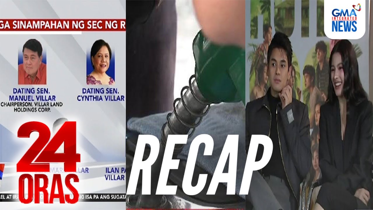 24 Oras: (Part 2) Subpoena vs Manny Villar atbp kaanak; Epekto ng gulo sa Middle East; atbp