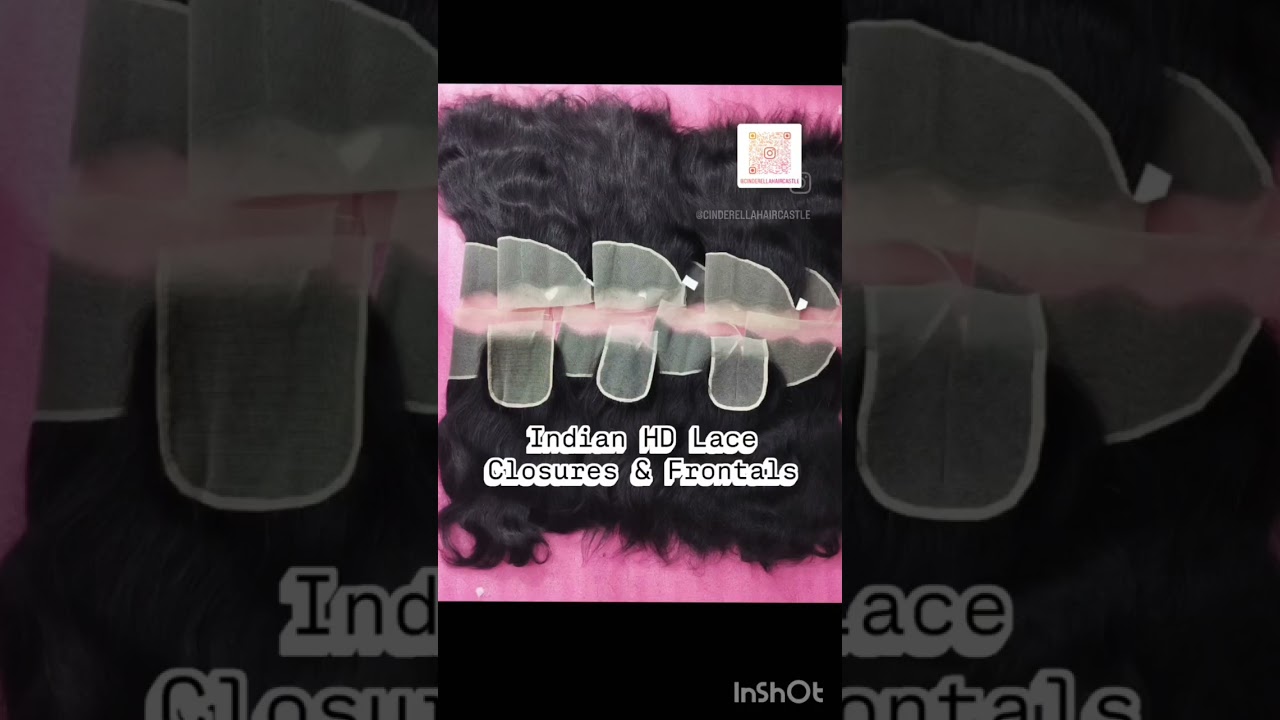 100% Single Donor Raw Unprocessed hair HD frontals & closures .. 