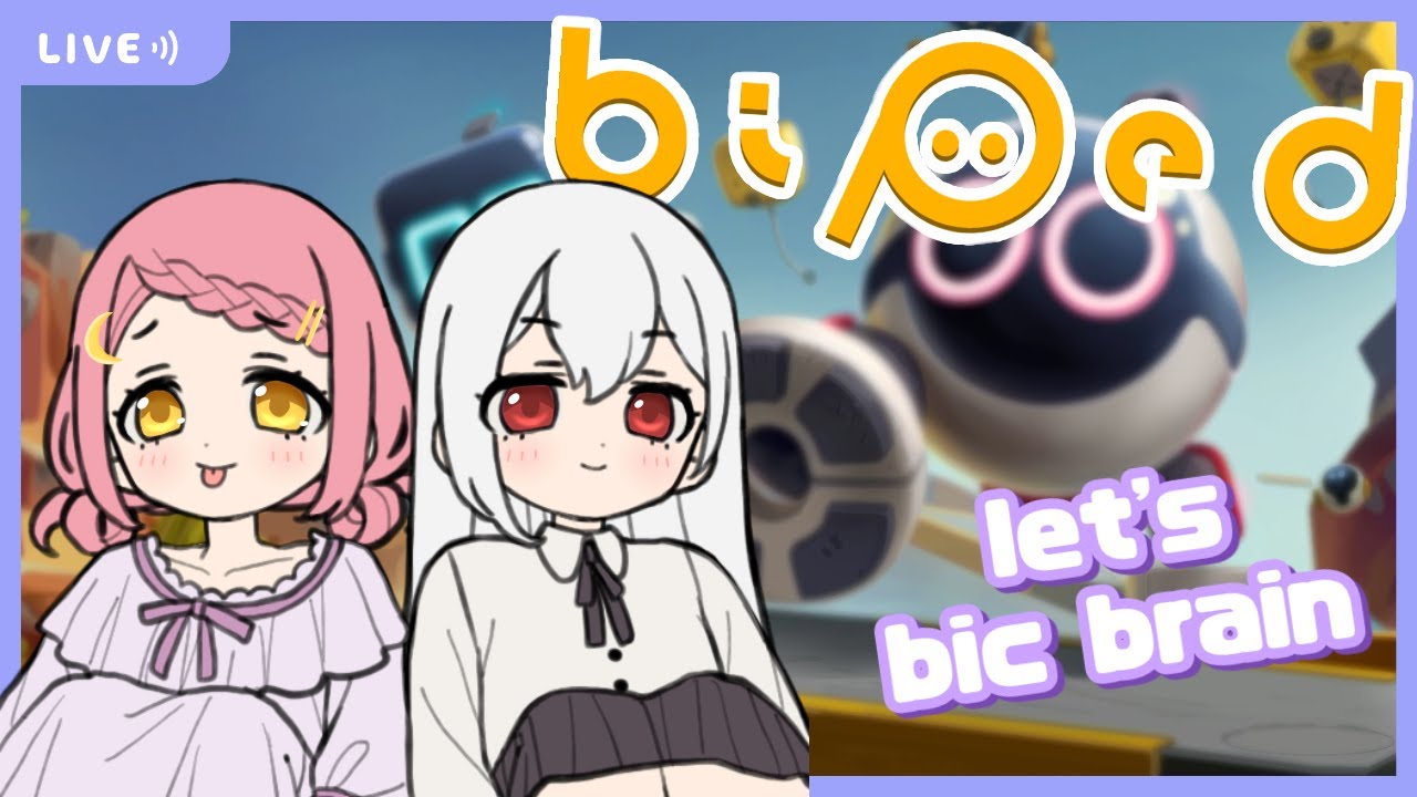 【BIPED】Побудем неуклюжими роботами с Фуфи!【ru/en vtuber】