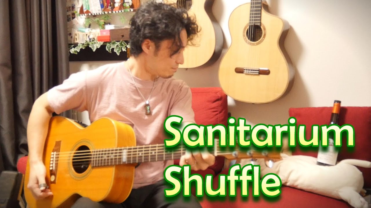 Tommy Emmanuel「Sanitarium Shuffle」Fingerstyle solo guitar By龍藏Ryuzo
