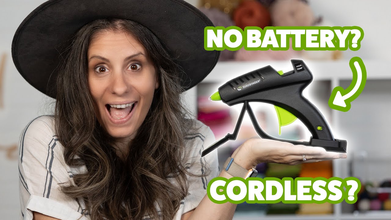 Cordless, Corded or BOTH? Full Size Surebonder Glue Gun Review