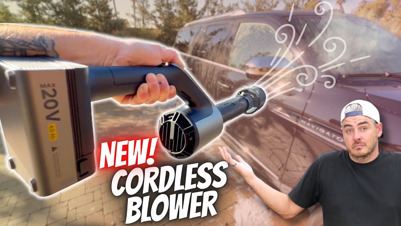 New Cordless Blower! - Is the HOTO 720cfm the Future Of Blowers?!?!