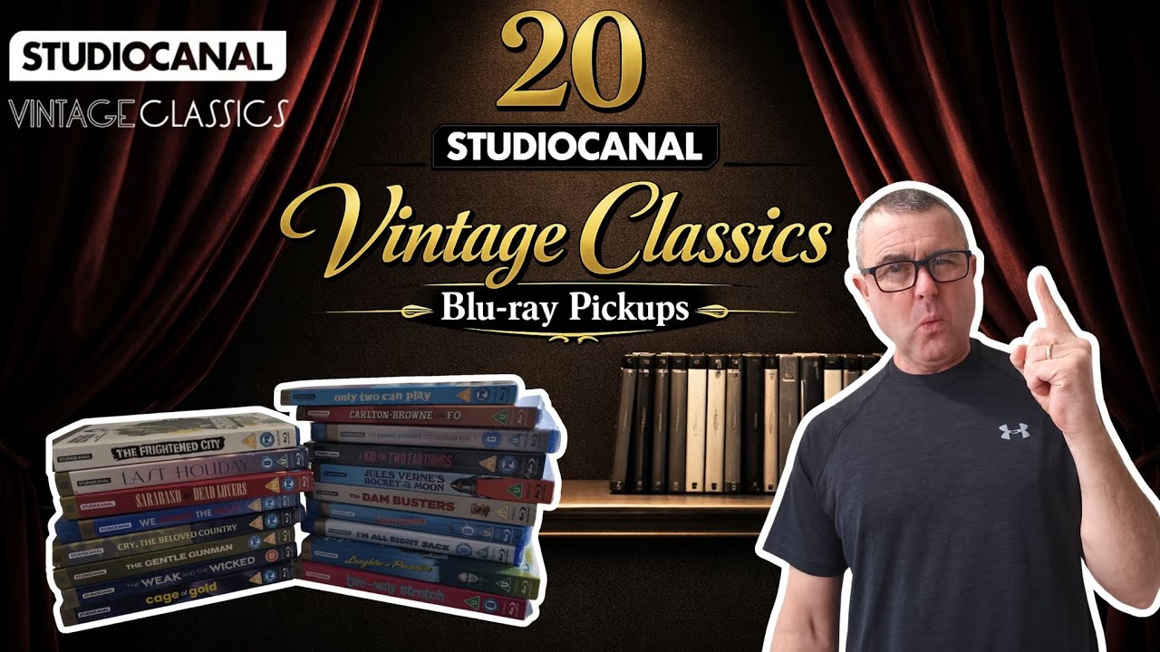 20  studio canal vintage classics' Blu-ray haul 👍🏻🇬🇧